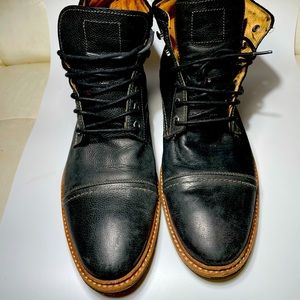 Florsheim Black limited Edition Plain Toe Boot